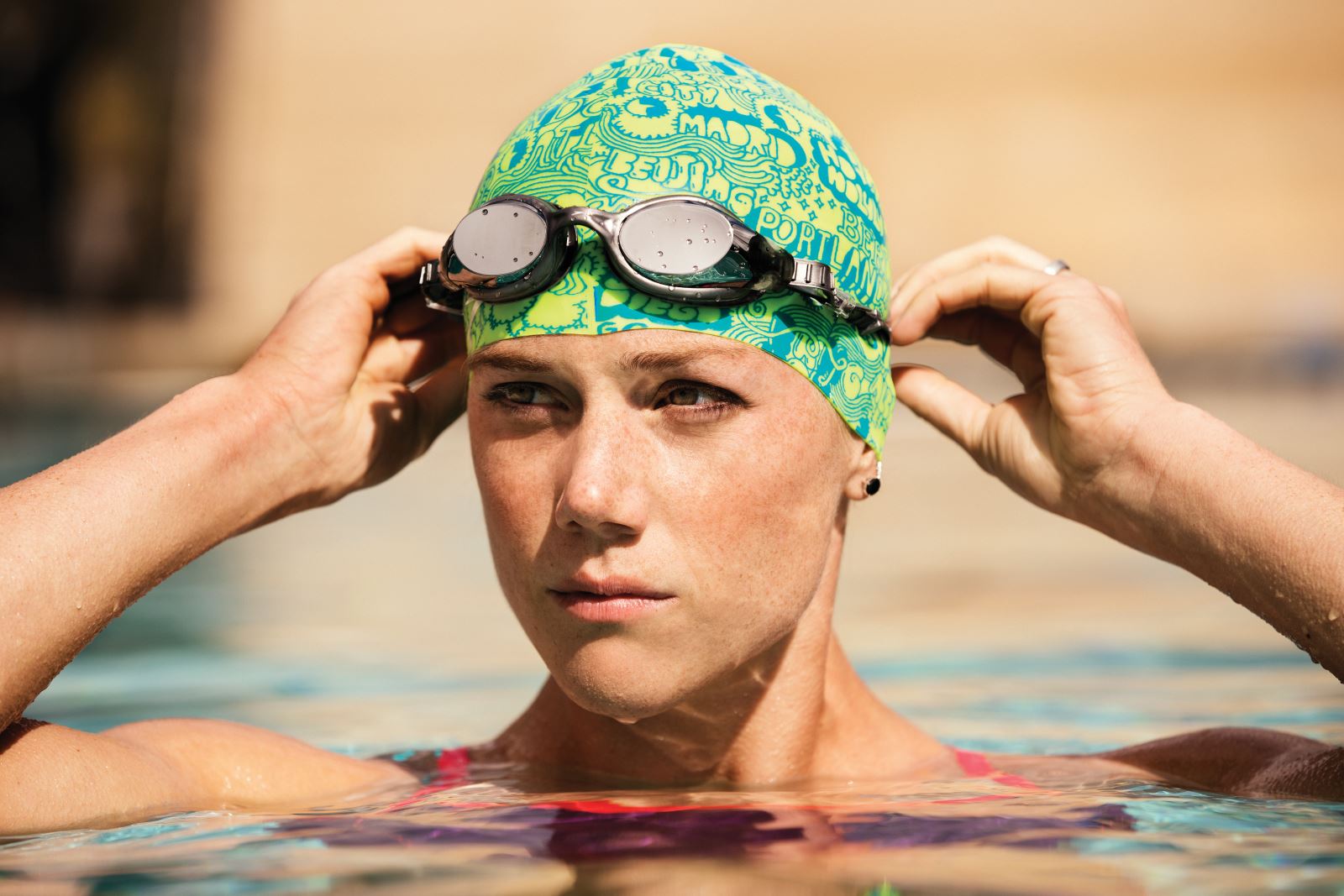 How to Put on a Swim Cap Without Pulling Your Hair - SwimOutlet.com