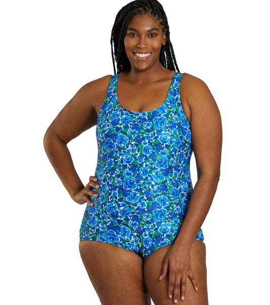 Sporti Plus Size HydroLast Malibu Sunrise Chlorine Resistant