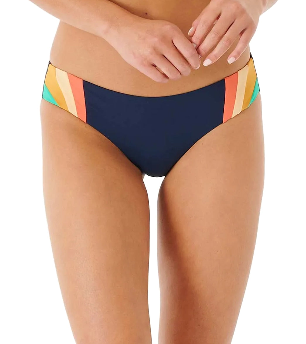 Rip Curl Women's Day Break Multi Cheeky Bikini Bottom at SwimOutlet.com