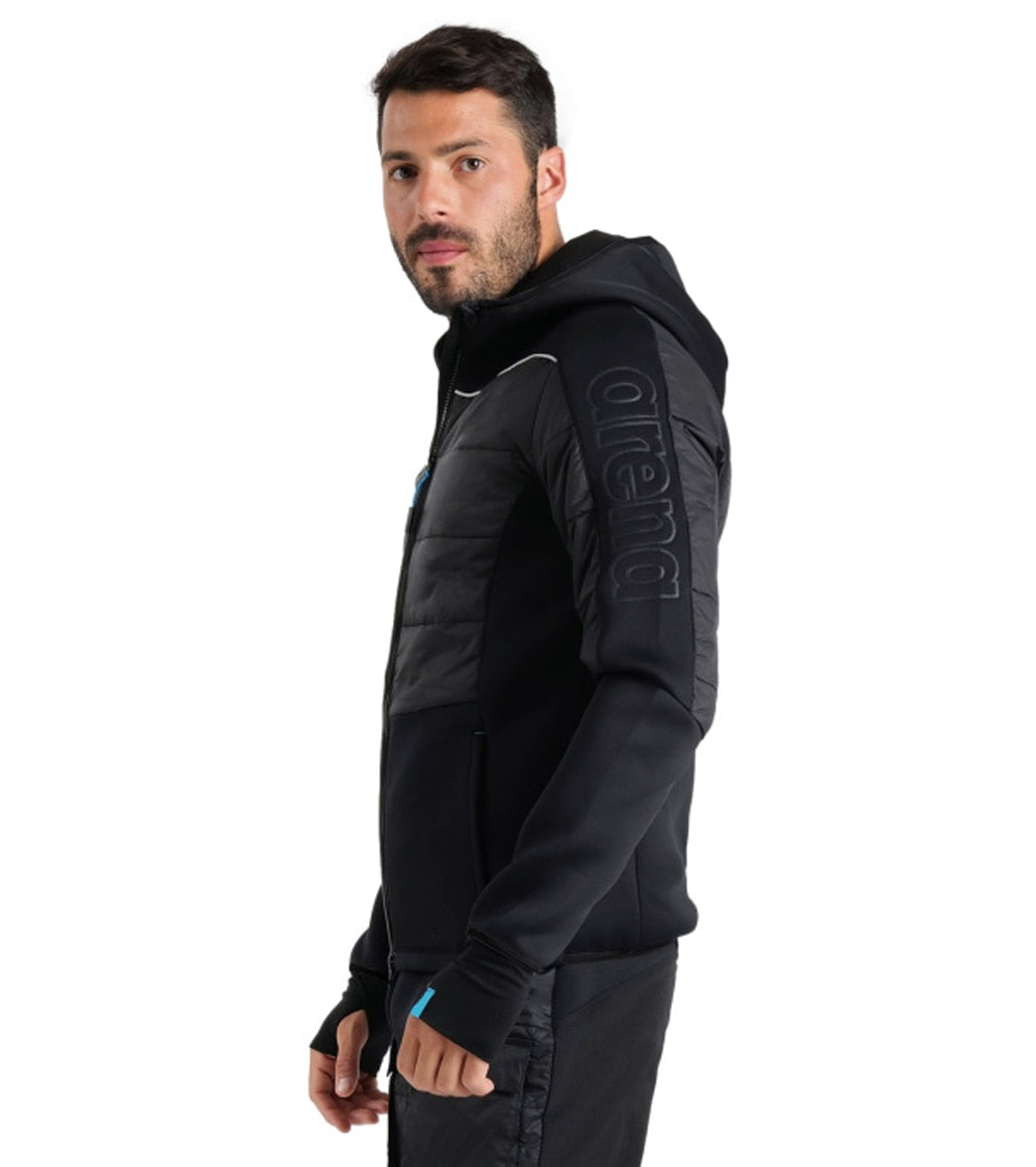 Half hooded fashion jacket