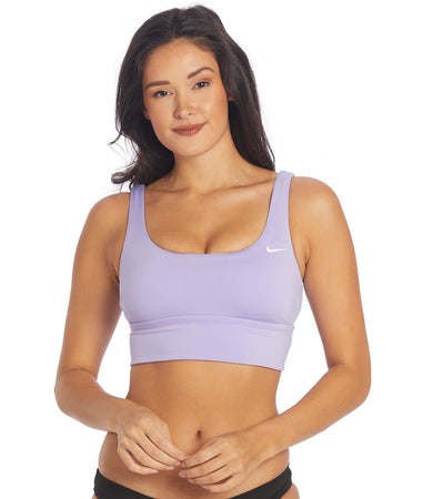 Nike Color Block Pink Sports Bra Size M - 50% off
