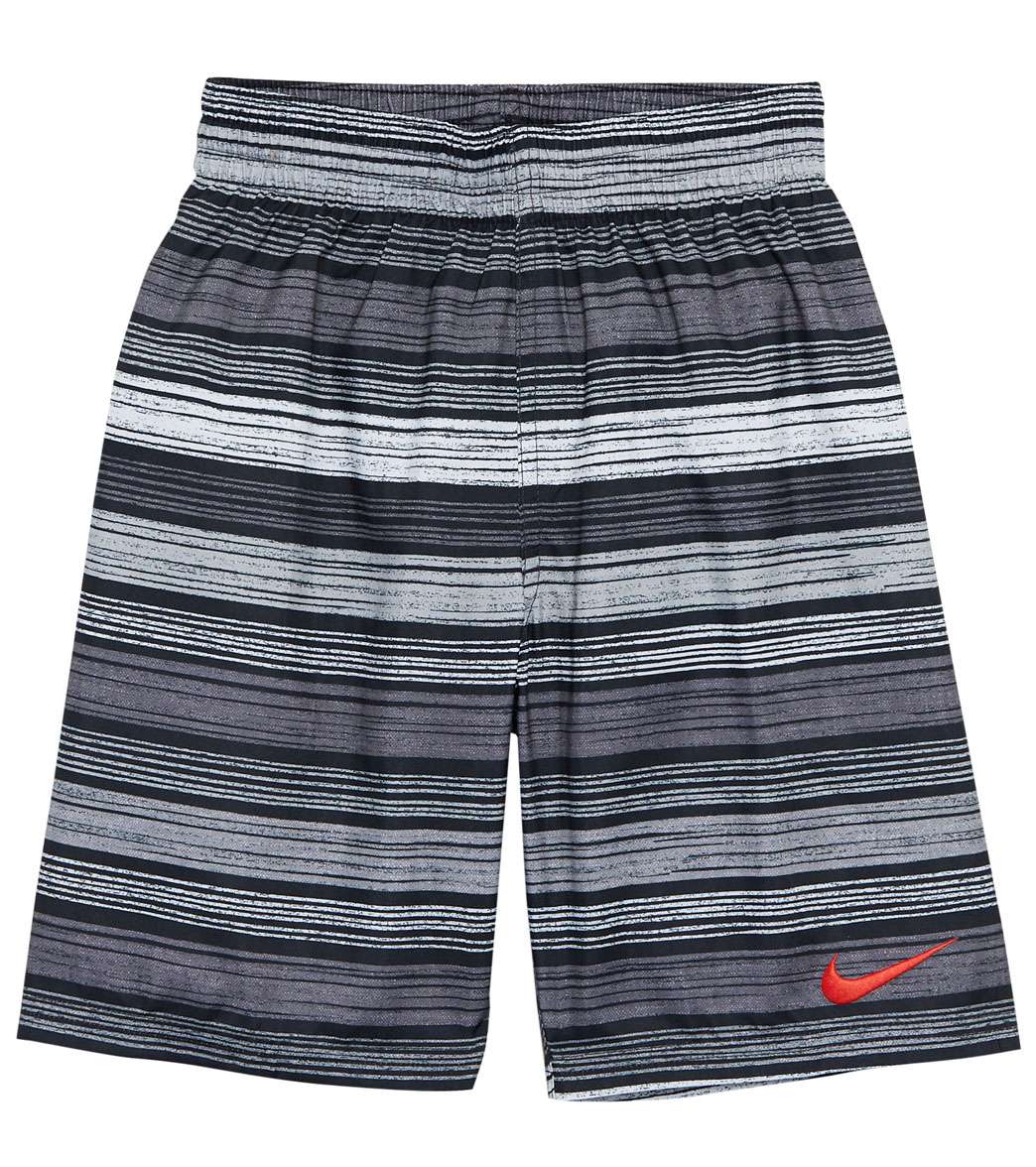 Nike Boys' 6:1 Stripe Breaker 8" Volley Short (Big Kid) at SwimOutlet.com