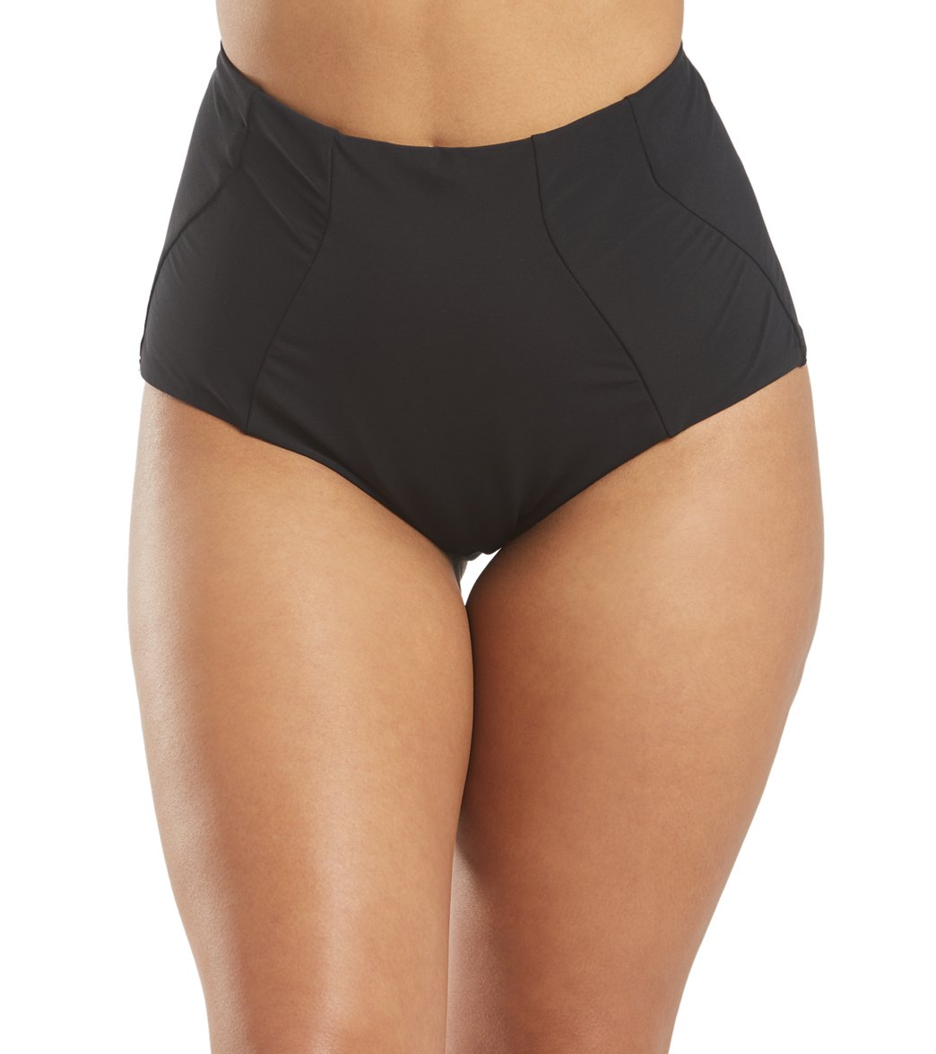 Jets Swimwear Australia Conspire High Waist Bikini Bottom at SwimOutlet.com
