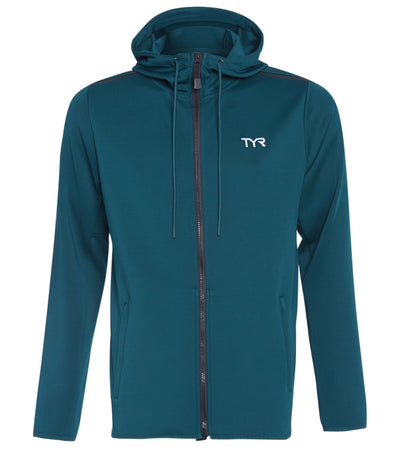 TYR Men's Team Full Zip Hoodie at