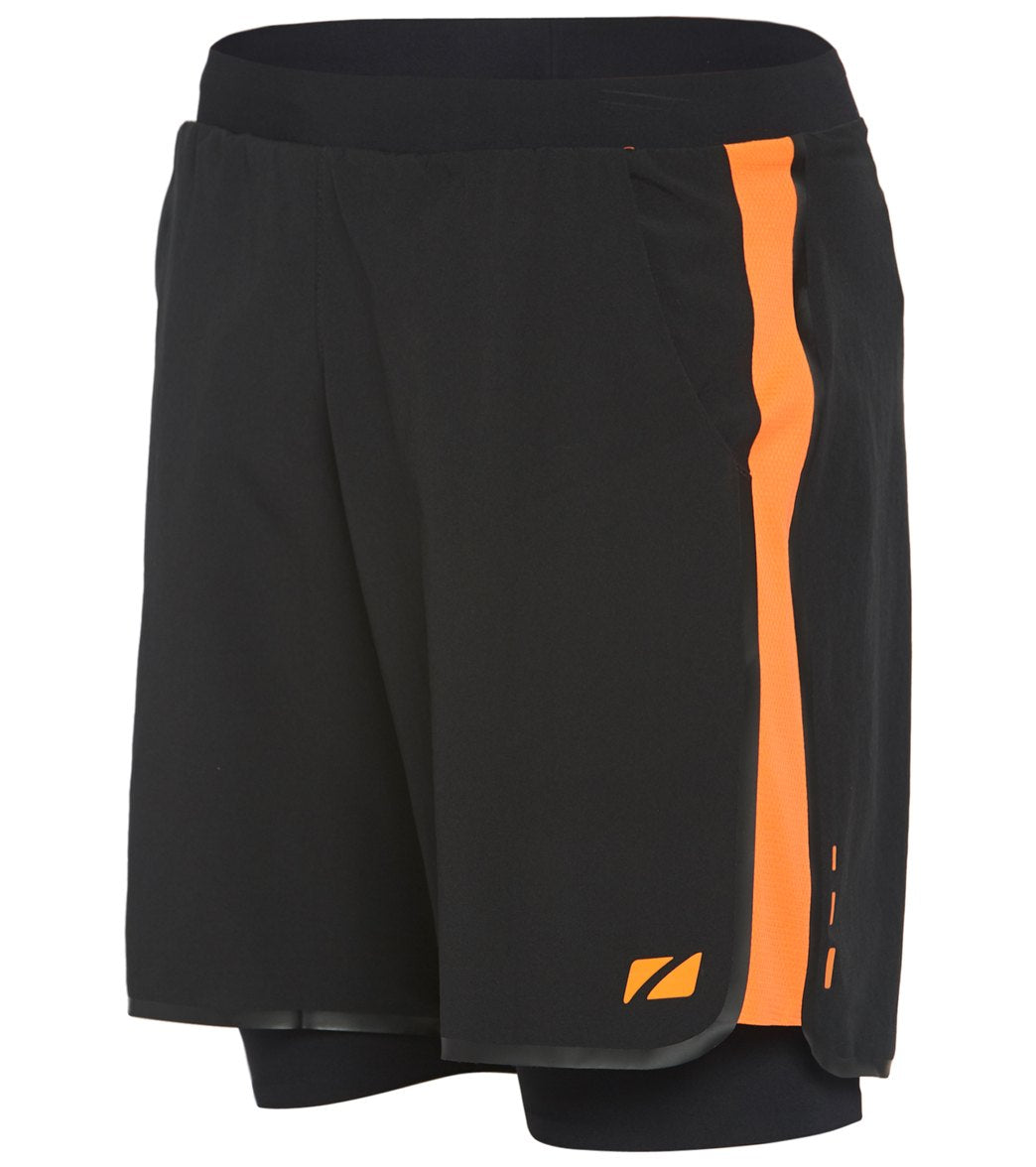 Zone3 Men's RX3 Compression 2 in 1 Shorts at