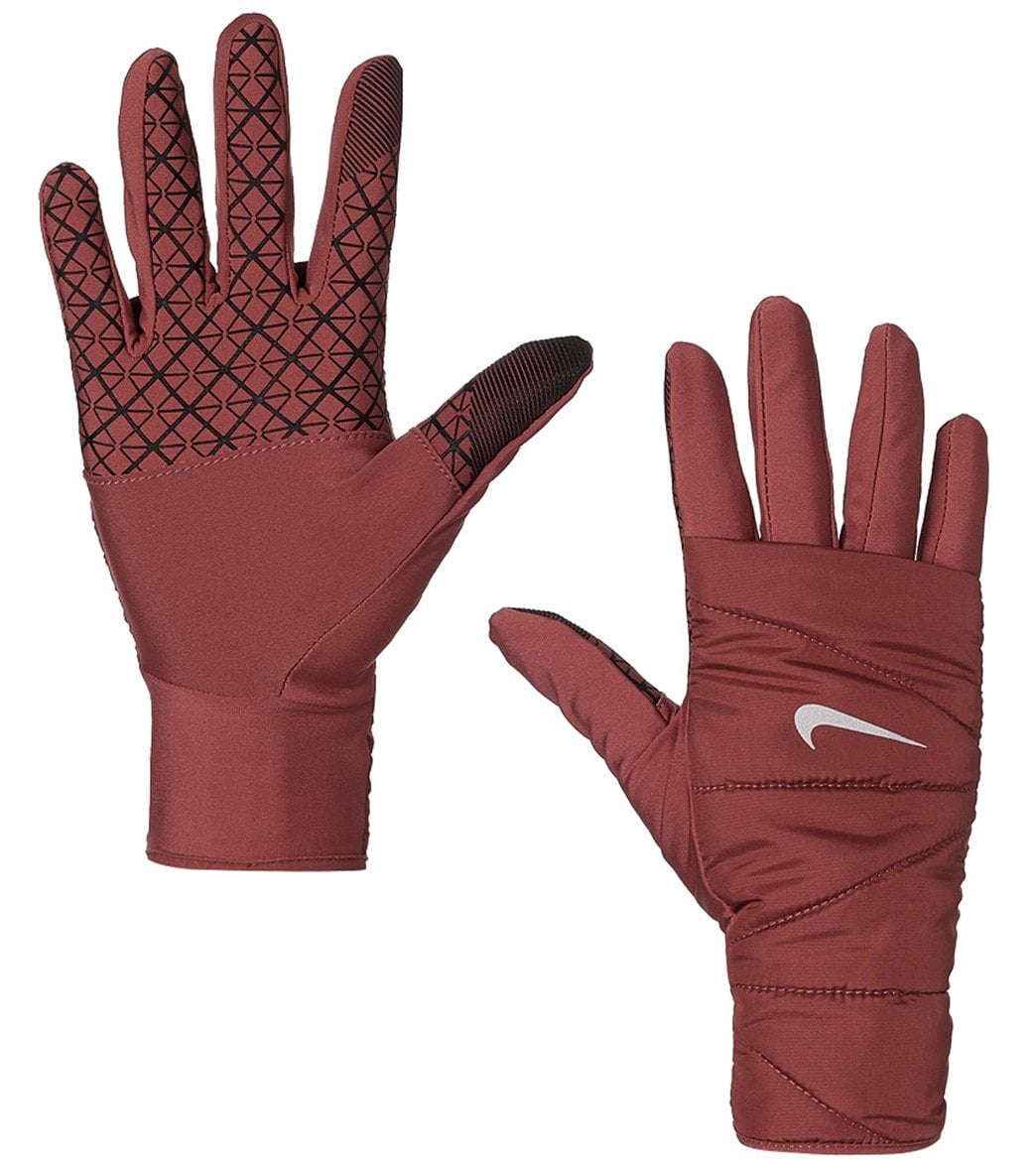 Nike Women's Quilted Run Gloves 2.0 at SwimOutlet.com
