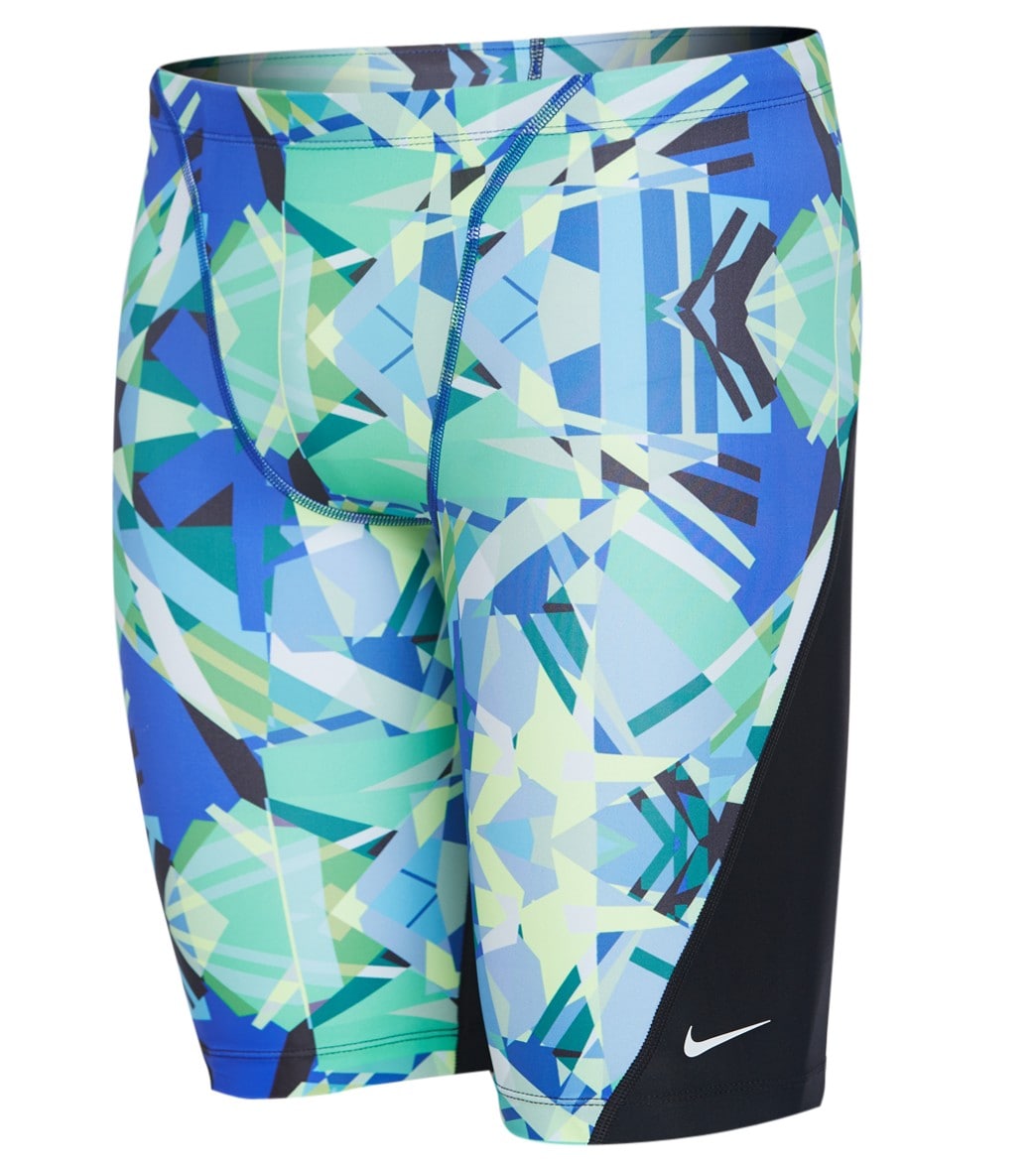 Nike Men's Prisma Punch Jammer Swimsuit at SwimOutlet.com
