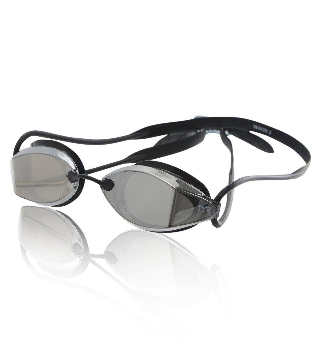 TYR Tracer X Racing Nano Mirrored Goggle at SwimOutlet.com