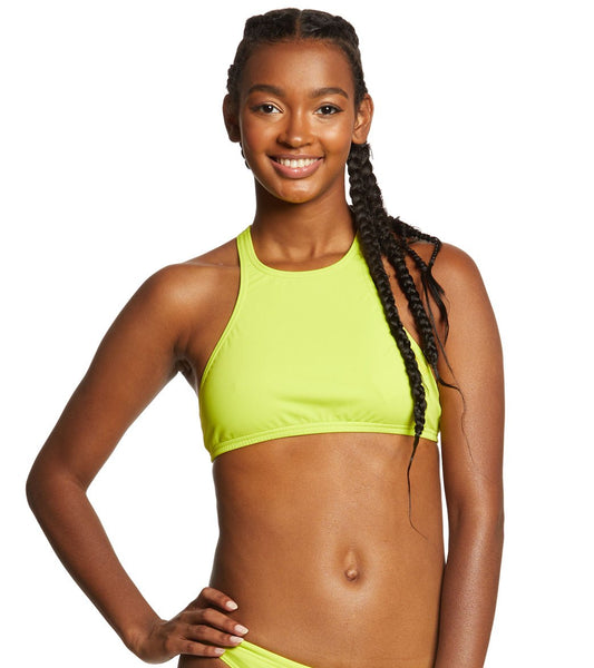 Arena Women's Rulebreaker Think Crop Top Bikini Top