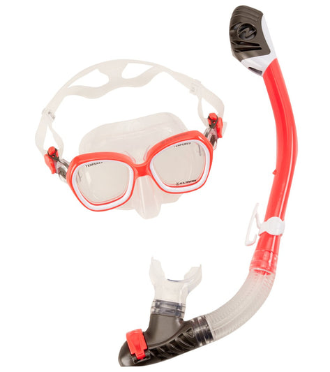 Us Divers Womens Audrey Lx Mask And Tucson Snorkel Set At