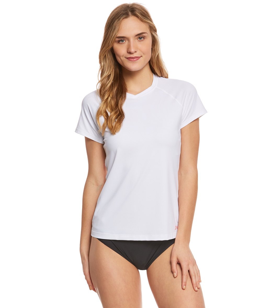 Xcel Women's VentX Short Sleeve Swim Shirt at SwimOutlet.com