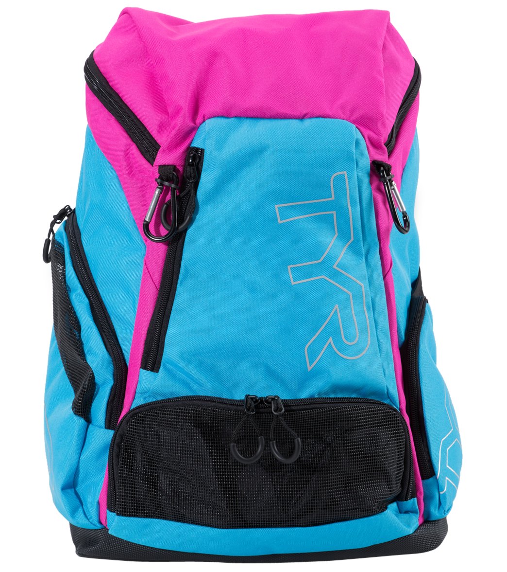 TYR Pink BCRF Alliance 30L Backpack at SwimOutlet.com