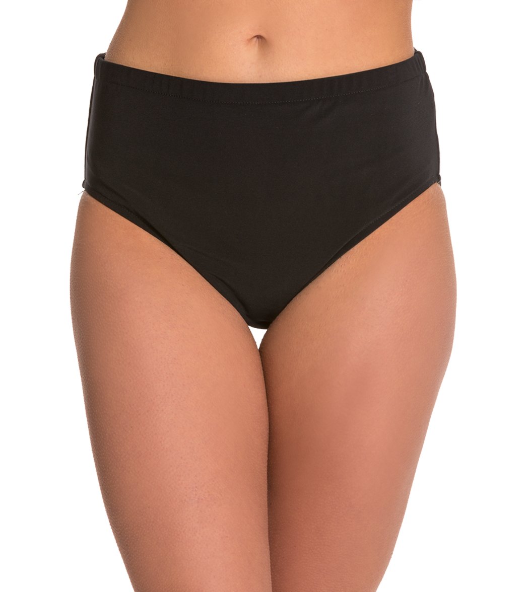 Magicsuit by Miraclesuit Jersey Classic Brief Bikini Bottom at  SwimOutlet.com