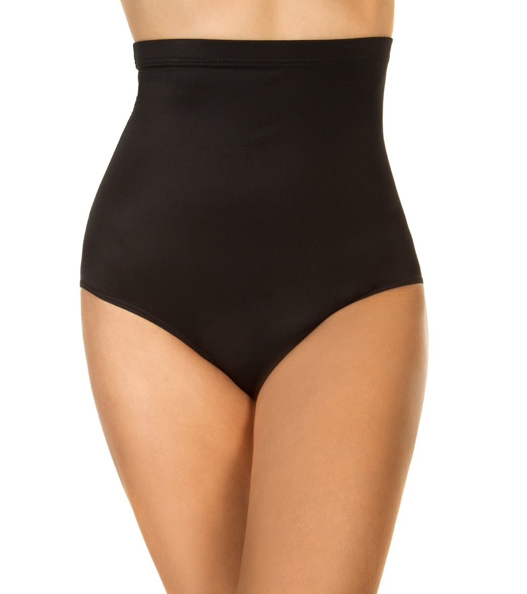 Miraclesuit Solid Super High Waist Bikini Bottom at SwimOutlet.com