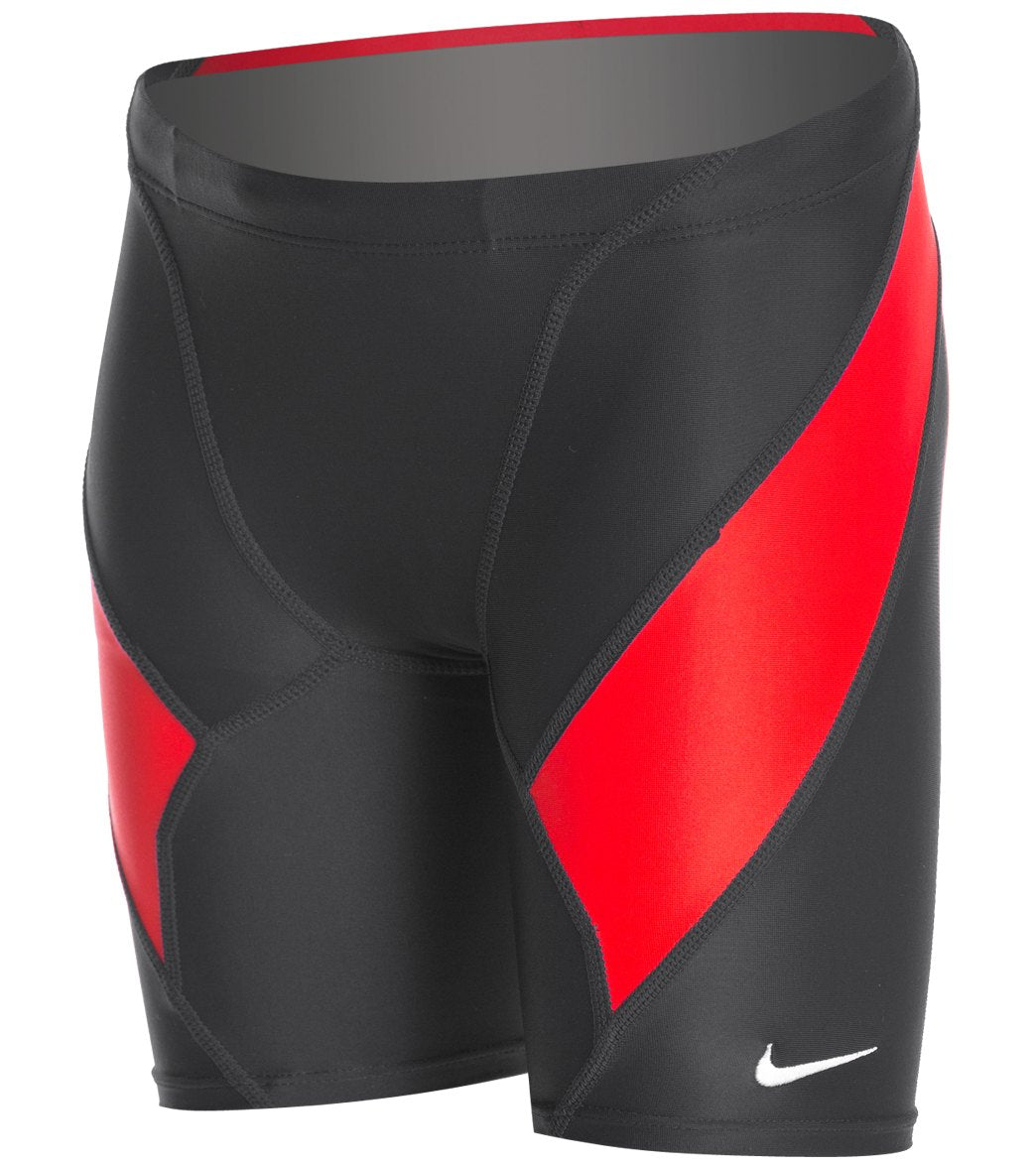 Nike Swim Boys' Victory Color Block Jammer Swimsuit at SwimOutlet.com