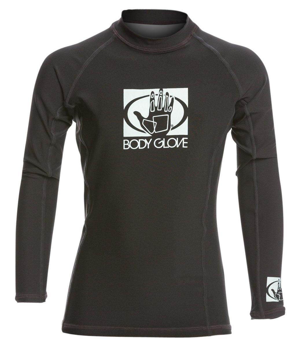 Body Glove Basic Youth Fitted Long Sleeve Rashguard at SwimOutlet.com