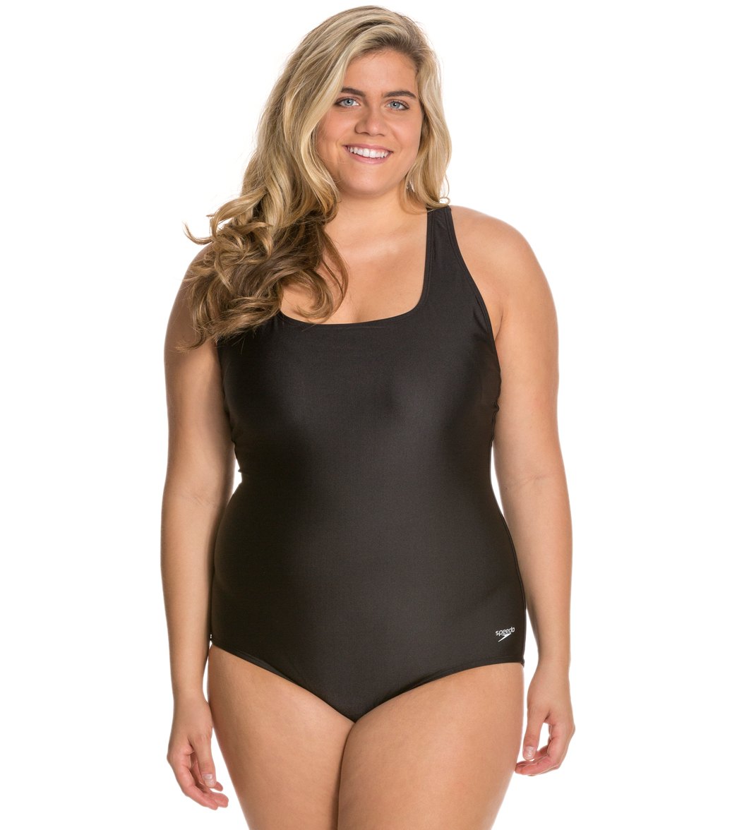 Plus Size Vacay One-piece Swimsuit, Women's Floral Print Mesh Short Sleeve  Elegant Swim Dress Beach One-piece Bathing-suit
