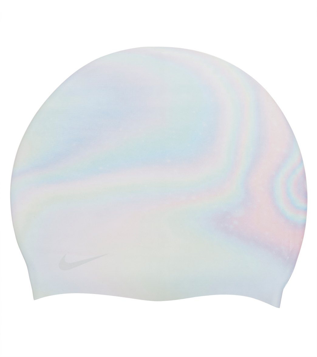 Nike Solid Long Hair Silicone Training Cap.