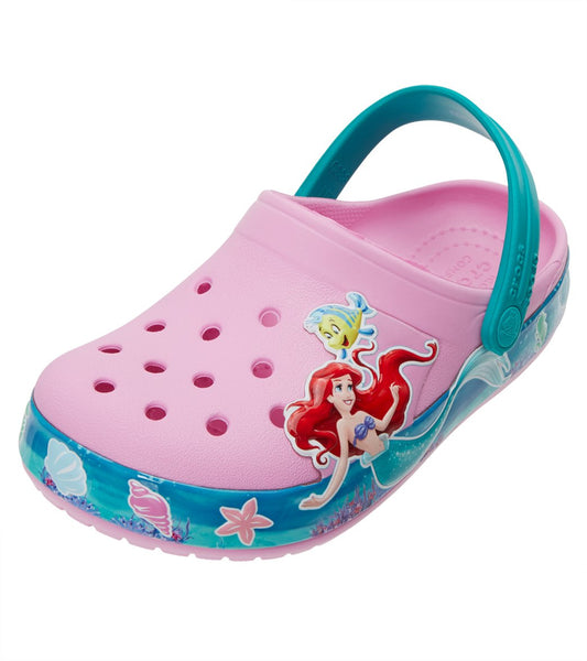 Crocs Kids' Crocband™ Princess Ariel™ Clogs (Toddler, Little Kid) at  SwimOutlet.com