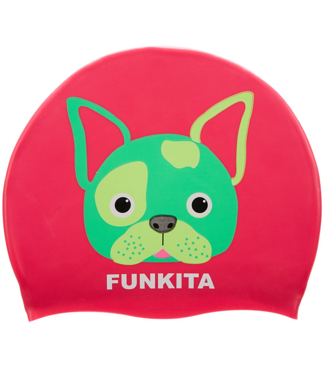 Funkita Hot Diggity Silicone Swimming Cap at SwimOutlet.com