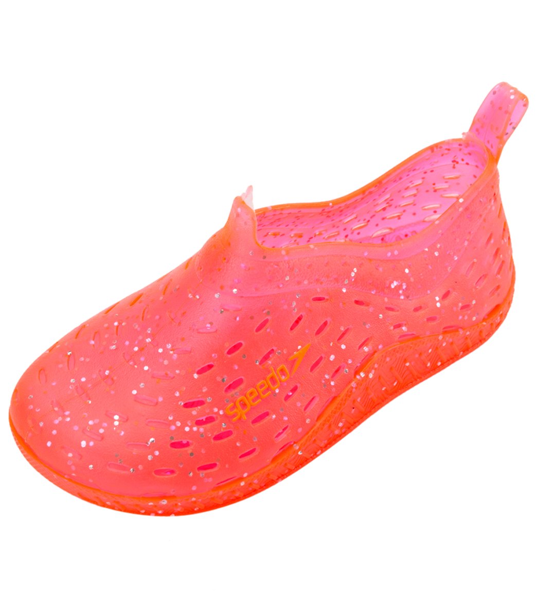 Speedo Toddler's Exsqueeze Me Jelly Glitter Water Shoe at SwimOutlet.com