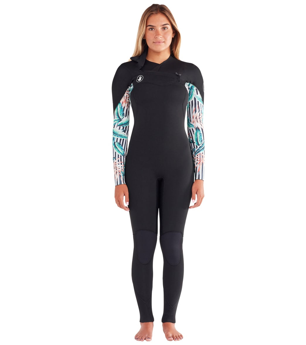 Body Glove Women's 4/3mm Stellar Chest Zip Full Wetsuit at SwimOutlet.com