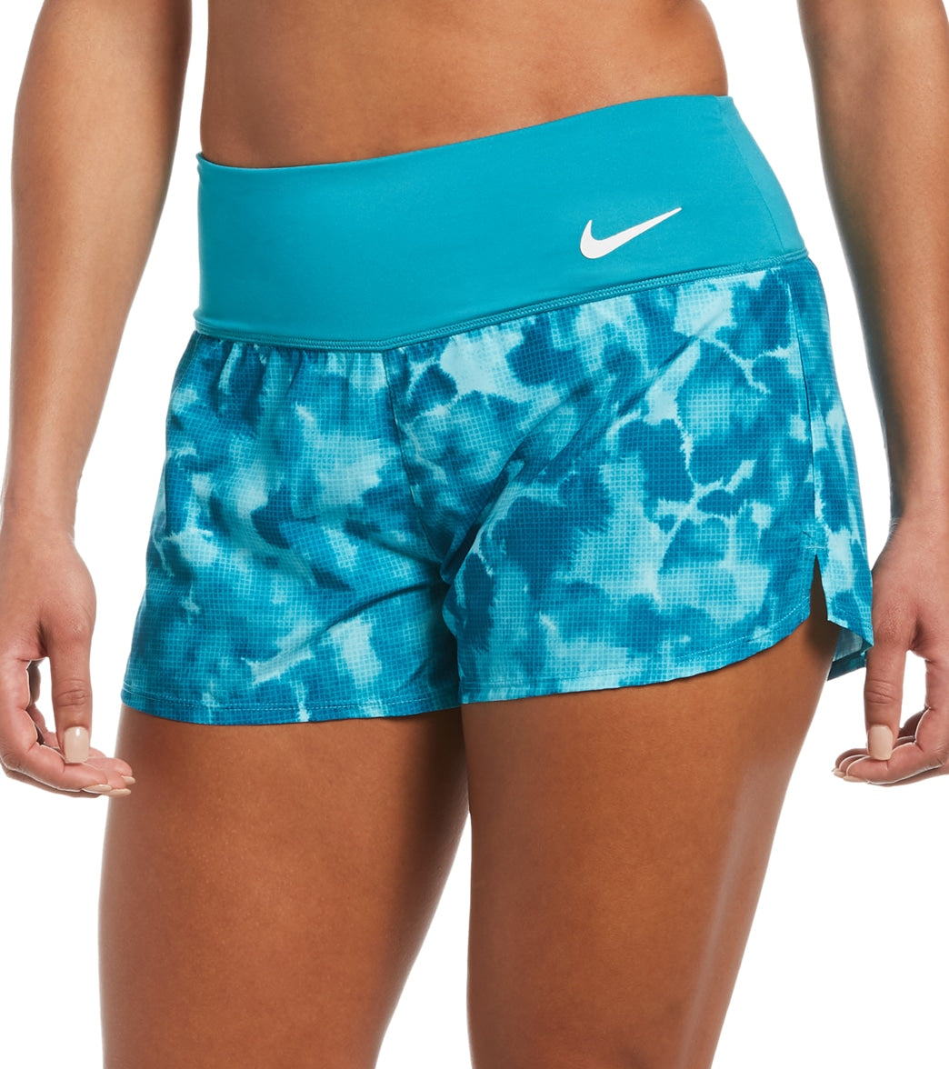 Nike Women's Chlorine Resistant Cloud Dye High Waisted Boardshort at  SwimOutlet.com