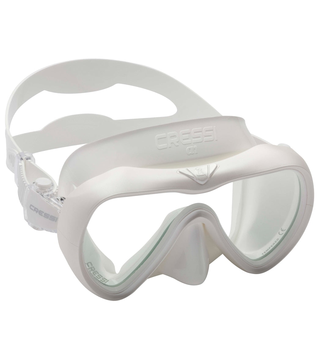 Cressi A1 Clear Anti-Fog Lens Scuba Mask at SwimOutlet.com