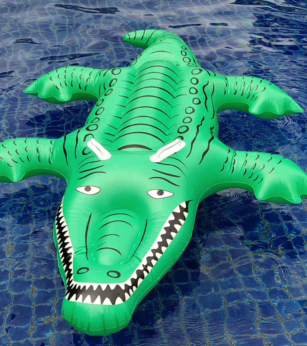 ClubSwim Alligator Inflatable Pool Float 62" at SwimOutlet.com