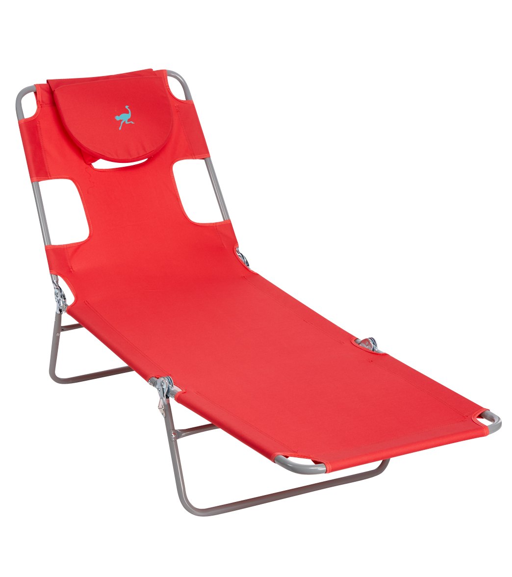 Ostrich Face Down Chaise Lounge at SwimOutlet.com
