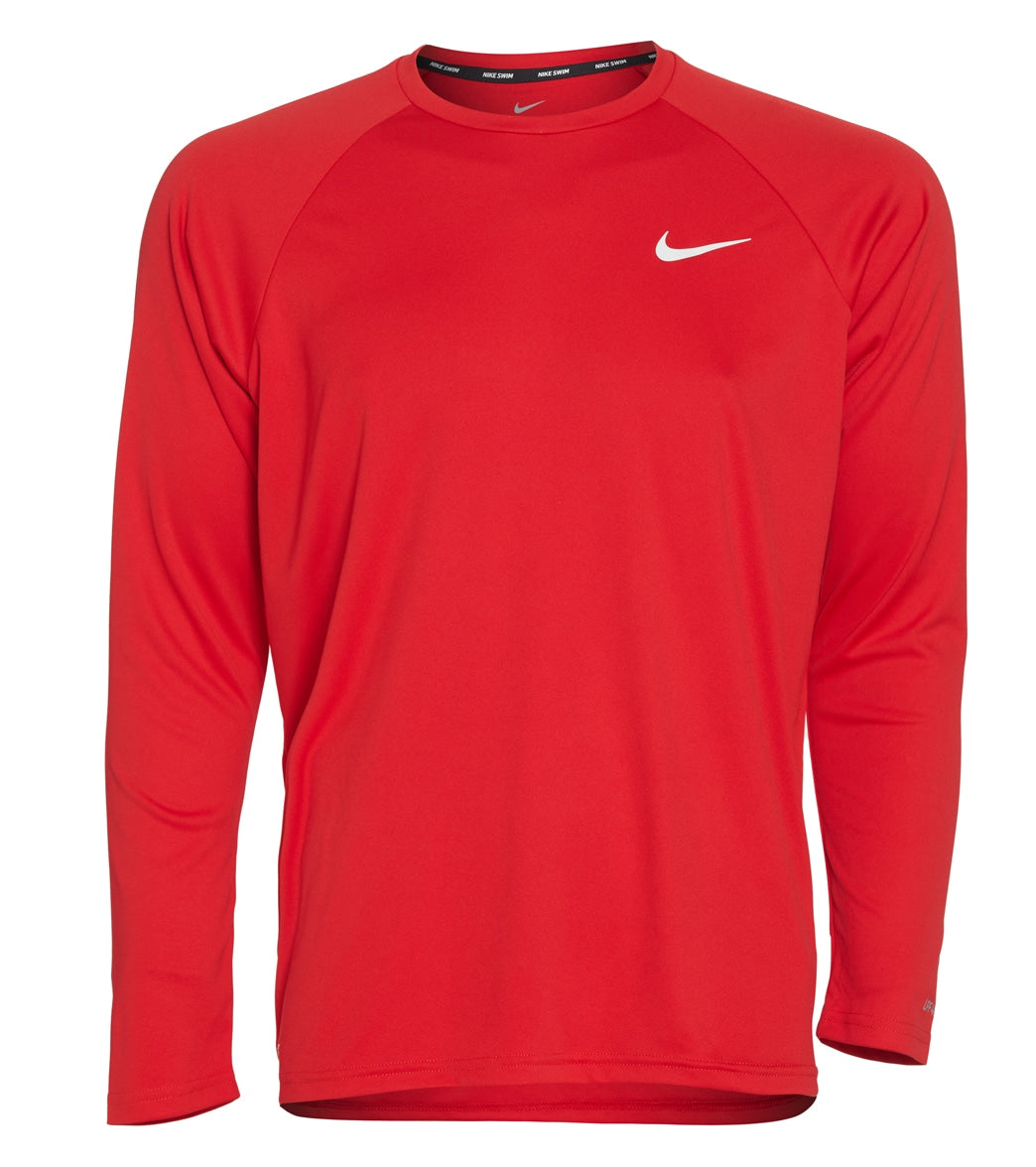 Nike Men's Essential Long Sleeve Hydroguard at SwimOutlet.com