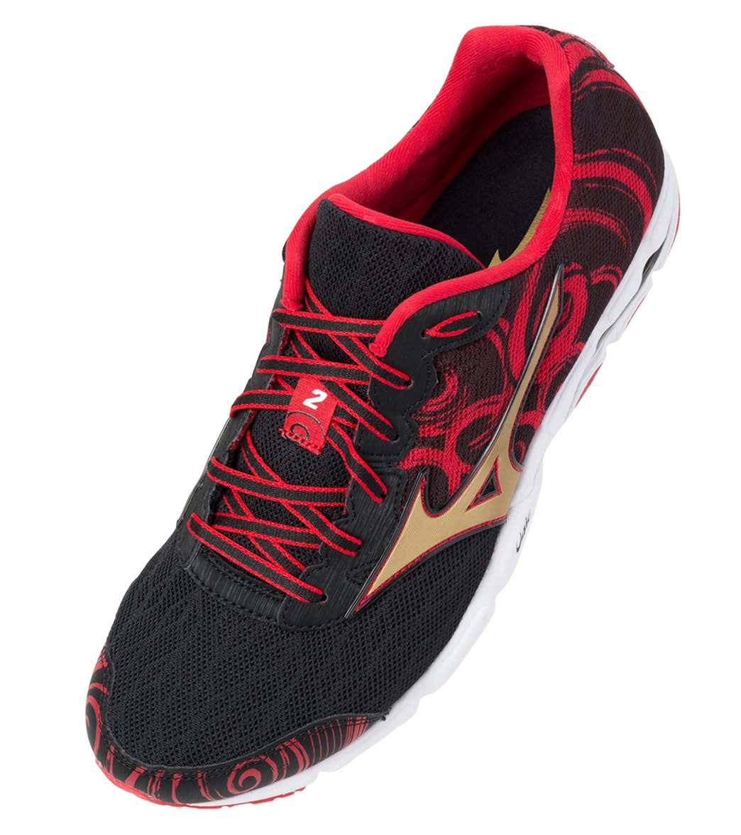 Mizuno Men's Wave Hitogami 2 Running Shoes at SwimOutlet.com