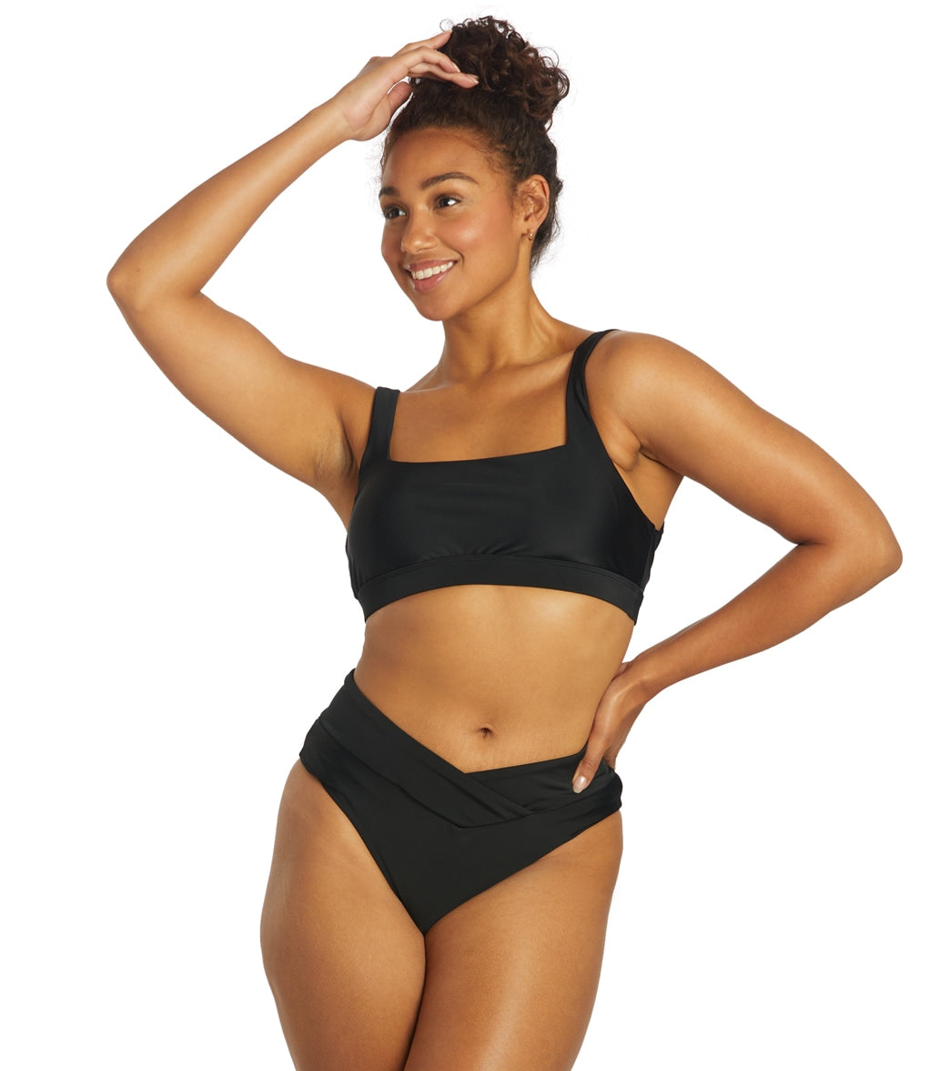 Sporti Active High Waisted Cheeky Swim Bottom at SwimOutlet.com