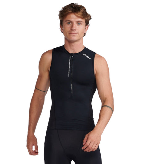 2XU Men's Aero Tri Singlet at SwimOutlet.com