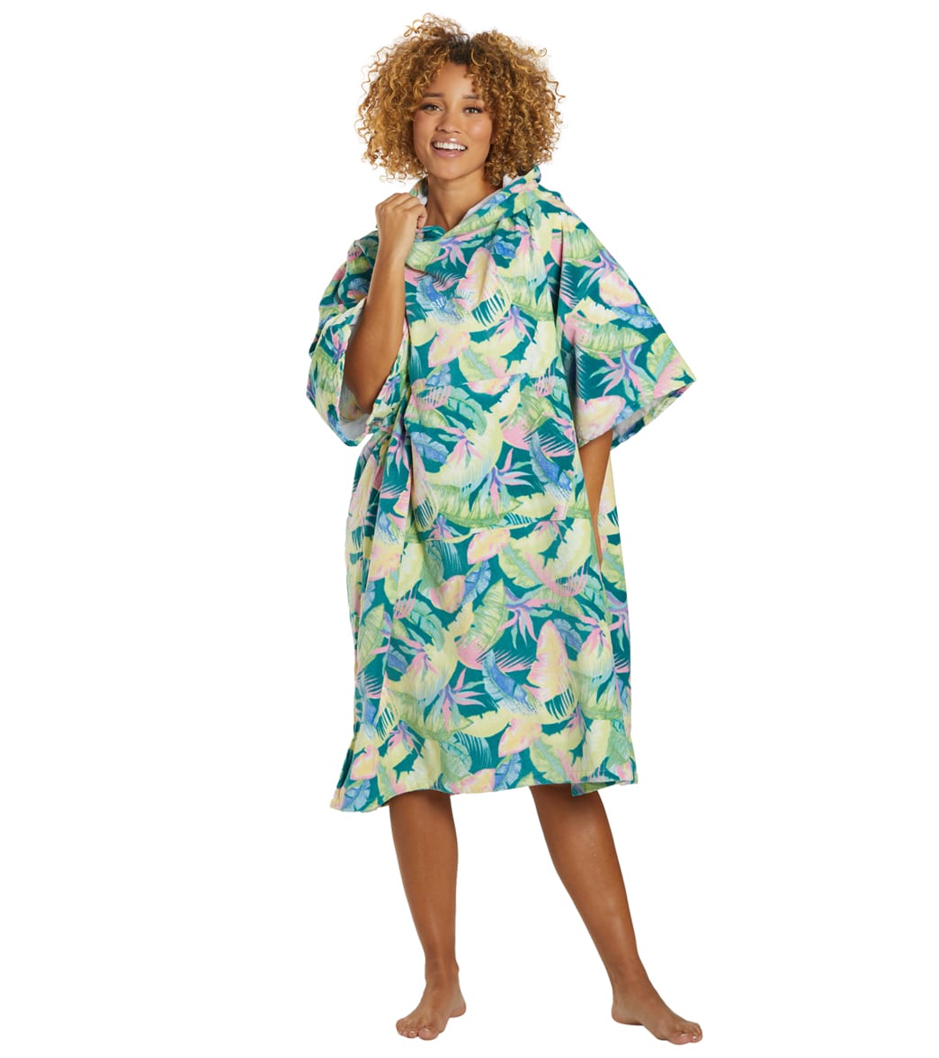 Billabong Women's Hooded Changing Poncho at SwimOutlet.com