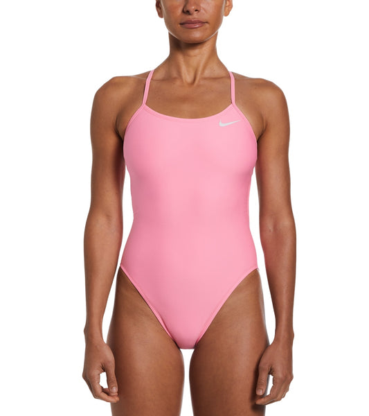 Nike Women's Water Reveal Adjustable Crossback One Piece Swimsuit at  SwimOutlet.com
