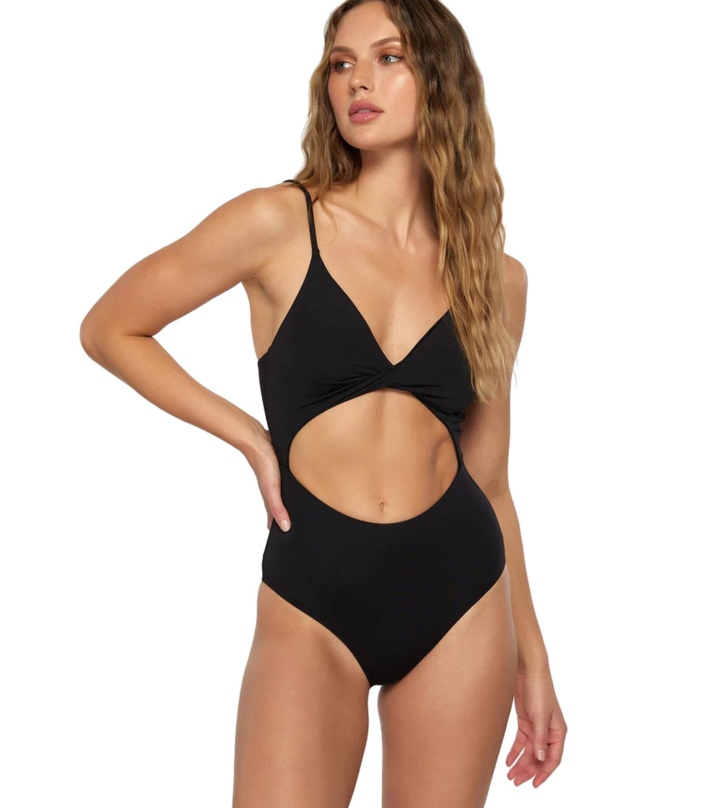 O'Neill Women's Saltwater Solids Hanalei One Piece Swimsuit at  SwimOutlet.com