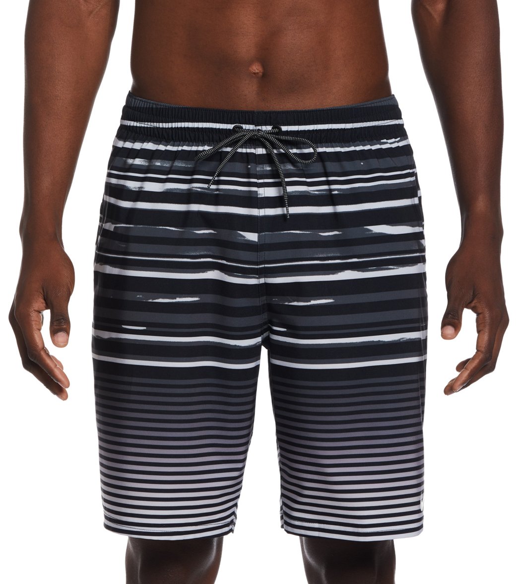 Nike Men's 20" Fade Stripe Breaker Swim Trunks at SwimOutlet.com