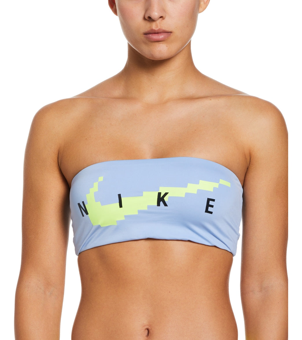 Nike Women's Bandeau Bikini Top at SwimOutlet.com