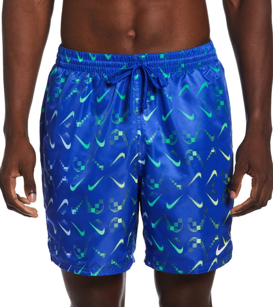 Nike Men's Digi Swoosh Ombre Lap Swim Trunks at SwimOutlet.com